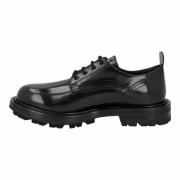 Leather flats Alexander McQueen , Black , Heren