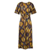 Elegante Soleil Jurk met Kimono Mouwen Ba&Sh , Multicolor , Dames