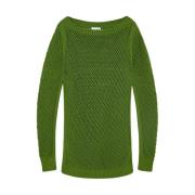 Mesh Top Art. 8K0237K197 Patrizia Pepe , Green , Dames