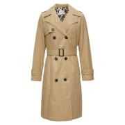 Gewatteerde trenchcoat met binnenprint s.Oliver , Beige , Dames