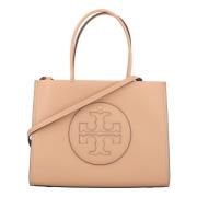 Ella Bio Kleine Tote Tas Tory Burch , Beige , Dames