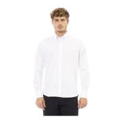 Button-down Shirt - Korte Kraag Baldinini , White , Heren