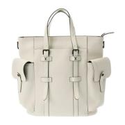 Pre-owned Canvas handbags Louis Vuitton Vintage , White , Heren