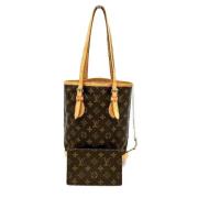 Pre-owned Canvas louis-vuitton-bags Louis Vuitton Vintage , Brown , Da...