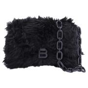 Pre-owned Faux Fur balenciaga-bags Balenciaga Vintage , Black , Dames