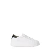 Leren Sneaker Twinset , White , Dames