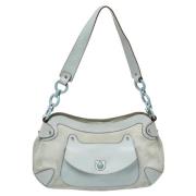 Pre-owned Leather shoulder-bags Salvatore Ferragamo Pre-owned , Gray ,...