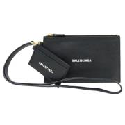 Pre-owned Leather balenciaga-bags Balenciaga Vintage , Black , Dames