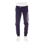 Sportieve Sweatpants met Trekkoordsluiting Baldinini , Purple , Heren