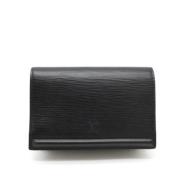 Pre-owned Leather crossbody-bags Louis Vuitton Vintage , Black , Dames