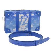 Pre-owned Leather louis-vuitton-bags Louis Vuitton Vintage , Blue , Da...