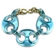 Pre-owned Plastic bracelets Gucci Vintage , Blue , Dames