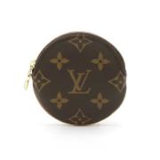 Pre-owned Canvas wallets Louis Vuitton Vintage , Brown , Dames