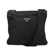 Pre-owned Nylon prada-bags Prada Vintage , Black , Dames