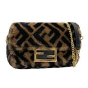 Pre-owned Fabric fendi-bags Fendi Vintage , Brown , Dames