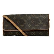 Pre-owned Canvas louis-vuitton-bags Louis Vuitton Vintage , Brown , Da...