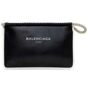 Pre-owned Leather balenciaga-bags Balenciaga Vintage , Black , Dames