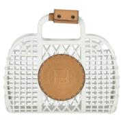 Pre-owned Leather fendi-bags Fendi Vintage , White , Dames