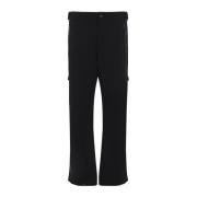 Zwarte Broek voor Mannen Aw24 Moncler , Black , Heren