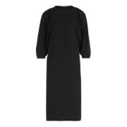 Elegante Jerseyjurk met 3/4 Mouwen Betty Barclay , Black , Dames