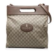 Pre-owned Fabric gucci-bags Gucci Vintage , Beige , Dames