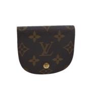 Pre-owned Canvas wallets Louis Vuitton Vintage , Brown , Dames