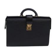 Pre-owned Leather louis-vuitton-bags Louis Vuitton Vintage , Black , D...