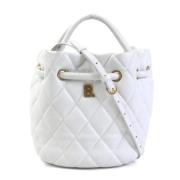 Pre-owned Leather balenciaga-bags Balenciaga Vintage , White , Dames