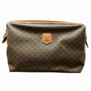 Pre-owned Plastic shoulder-bags Celine Vintage , Brown , Dames