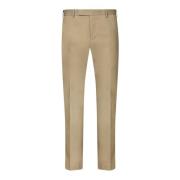 Salie Groene Stretch Gabardine Broek PT Torino , Green , Heren