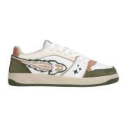 Witte Urban Sneakers EJ EGG Rocket Enterprise Japan , Beige , Heren