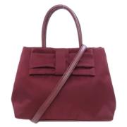 Pre-owned Nylon prada-bags Prada Vintage , Red , Dames