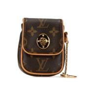 Pre-owned Canvas wallets Louis Vuitton Vintage , Brown , Dames