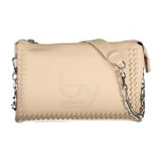 Beige Schoudertas met Afneembare Band Byblos , Beige , Dames