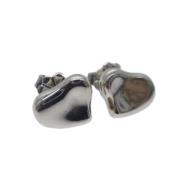 Pre-owned Metal earrings Tiffany & Co. Pre-owned , Gray , Dames