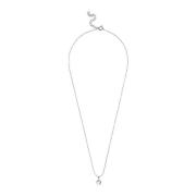 Liefde Hart Ketting - Zilver Enamel Copenhagen , Gray , Dames