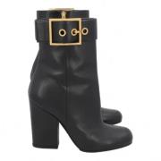 Pre-owned Fabric boots Gucci Vintage , Black , Dames