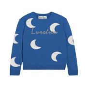 Dames Pullover Lunatica MC2 Saint Barth , Blue , Dames