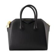 Zwarte leren Antigona tas Givenchy , Black , Dames