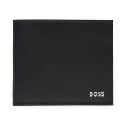 Heren Portemonnee met Muntvak Hugo Boss , Black , Heren