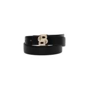 Dames Riem Iconische Stijl Hugo Boss , Black , Dames