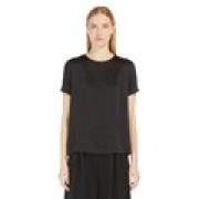 Elegante T-shirt met korte mouwen en ronde hals Max Mara , Black , Dam...