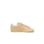 Vervaagde Leren Sneakers - Baskets Puma , Brown , Dames