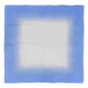 Pre-owned Silk scarves Bottega Veneta Vintage , Blue , Dames