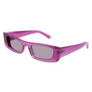 Elegante Leren Schoudertas Saint Laurent , Pink , Unisex