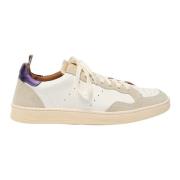 Flexibele Sneaker in Wit en Taupe Elia Maurizi , Multicolor , Dames