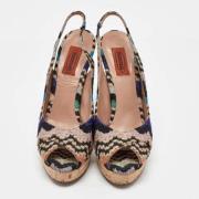 Pre-owned Fabric sandals Missoni Pre-owned , Multicolor , Dames