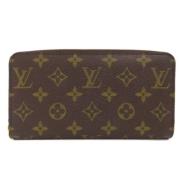 Pre-owned Fabric wallets Louis Vuitton Vintage , Brown , Dames