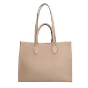 Pre-owned Canvas shoulder-bags Louis Vuitton Vintage , Beige , Dames