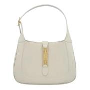 Pre-owned Leather shoulder-bags Gucci Vintage , White , Dames